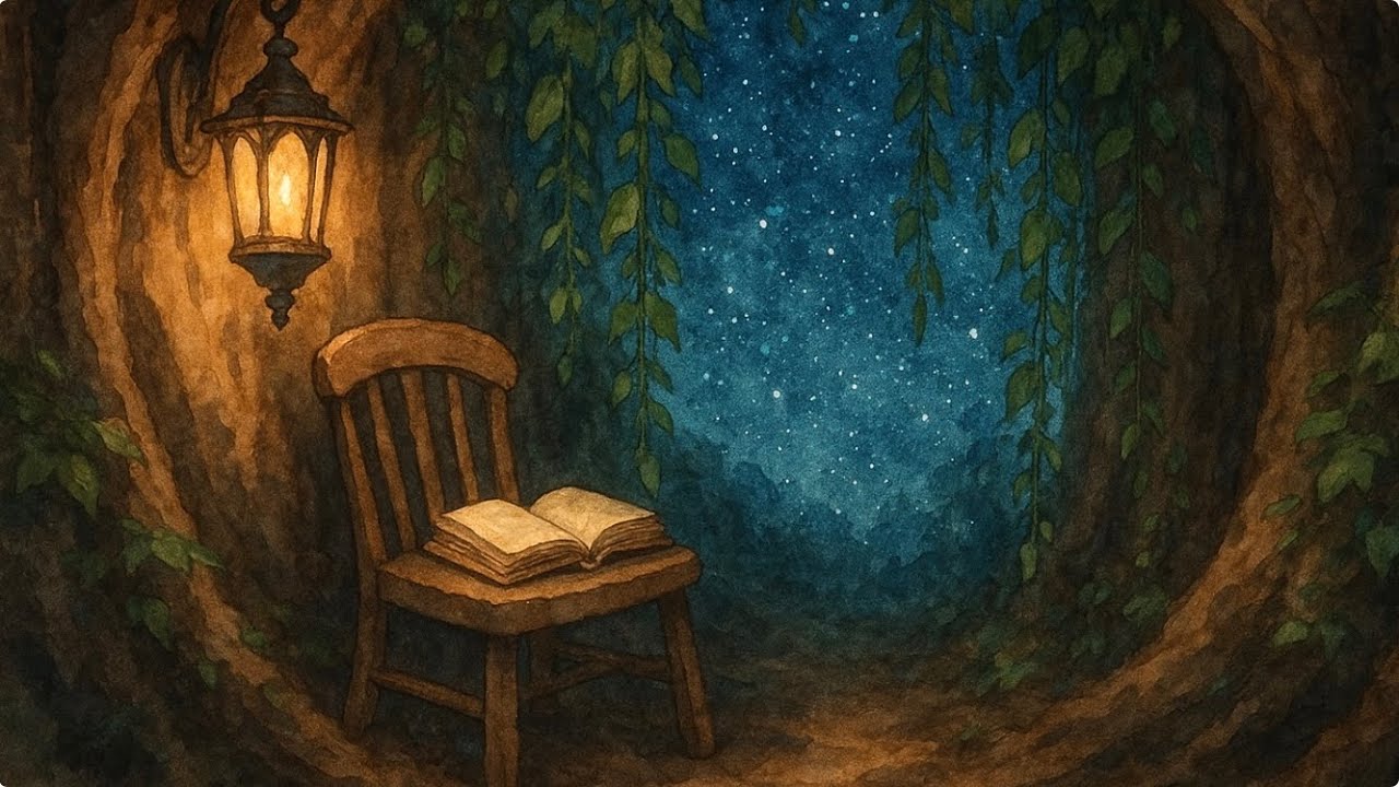 Lantern-Lit Secret Hideaway – Celtic Sleep Music &  Fantasy Night Ambience