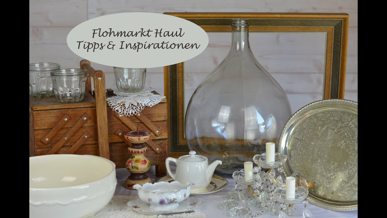 Flohmarkt Haul - Tipps für eine erfolgreiche Schnäppchenjagd