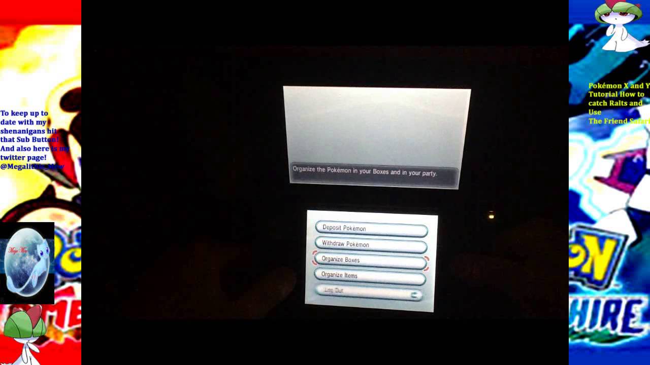 Title Pokémon X and Y Tutorial How to catch Ralts and Use The Friend Safari