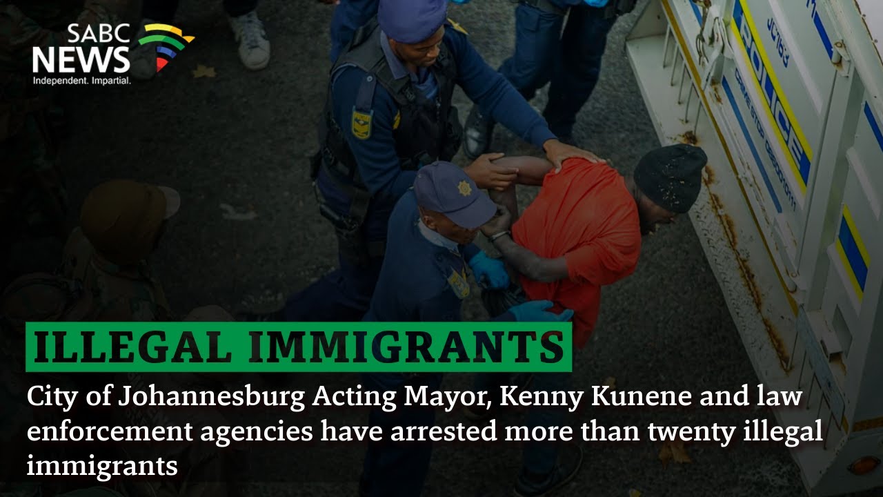 Hijacked buildings in Randburg raided, over 20 illegal immigrants arrested