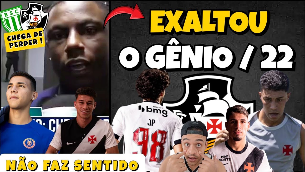 PRIMEIRAS PALAVRAS DE HINESTROZA: EXALTOU DINIZ E VASCO/NÃO PODE SER VERDADE, ATACANTE DO CHELSEA