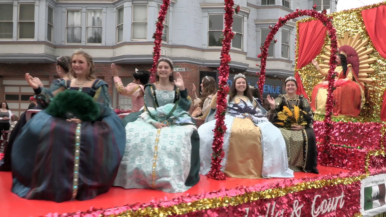 Italian Heritage Parade 2022 Columbus Avenue North Beach San Francisco California