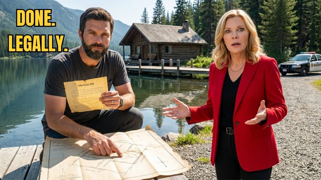 I Inherited Lake Cabin — HOA Karen Called Cops Moving Day, Legally Banned HOA!