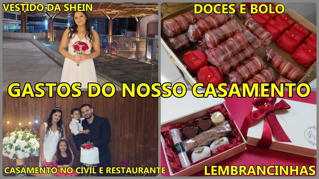 QUANTO CUSTOU O NOSSO CASAMENTO? TODOS OS GASTOS