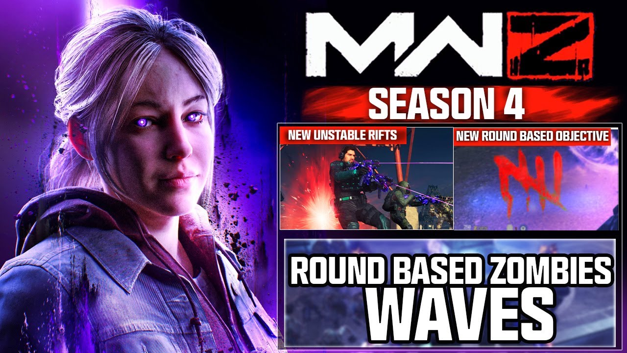 OFFICIAL MW3 ZOMBIES SEASON 4 REVEAL: ROUND BASED RETURNS BUT...