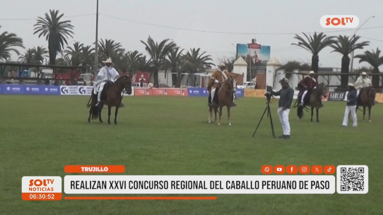 Trujillo: XXVI concurso del Caballo peruano de paso sorprende