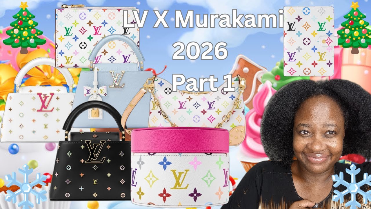 LOUIS VUITTON MURAKAMI 2026 NEW RELEASES~CAPUCINES, NEVERFULL, TRUNKS, || HAYA GLAMAZON (SUBTITLES)