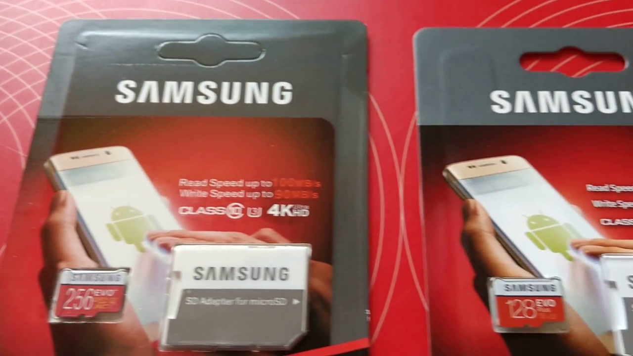 Fake Vs Real Samsung EVO Plus Micro SD Cards