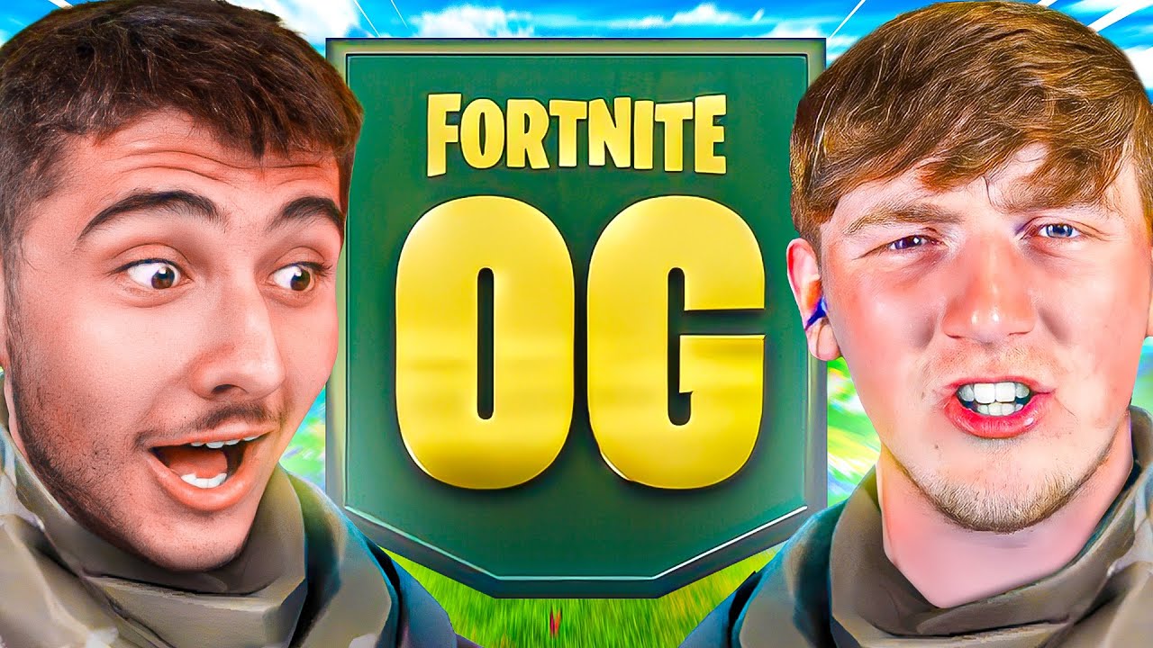 I Played OG Fortnite W/ AngryGinge!