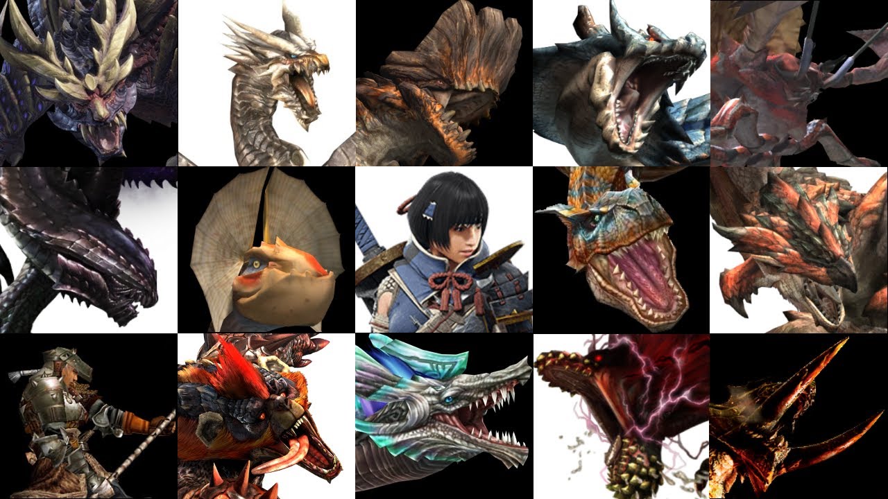 【映像つき】モンスターハンター　作業用BGM集【モンハン】Monster Hunter Battle Themes