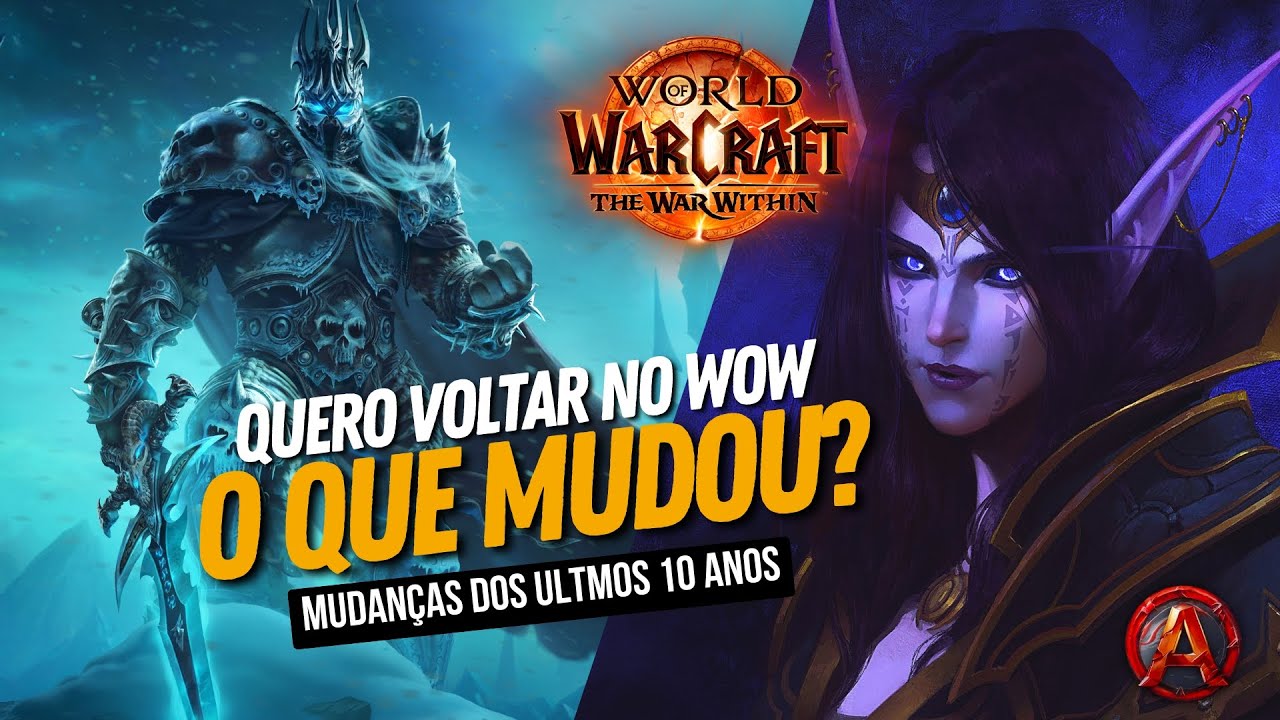 Do Lich King até agora, o que mudou no World of Warcraft 2026?