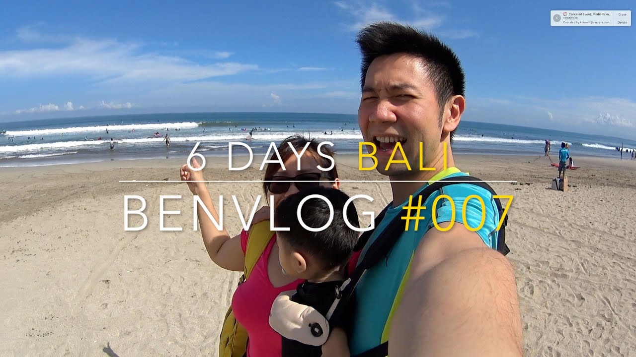 Baby Evan's 6 days 5 nights in Bali, Indonesia
