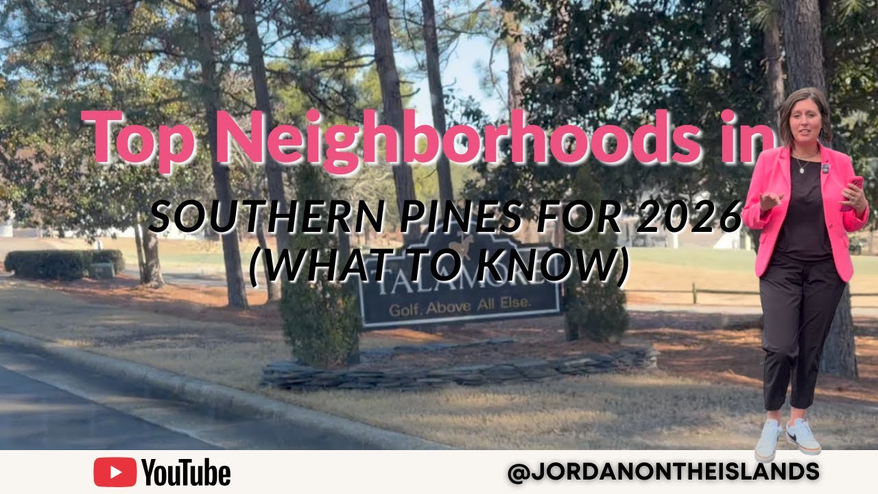 Where Should You Live? 🌲 -- Living in Southern Pines -- North Carolina Real Estate