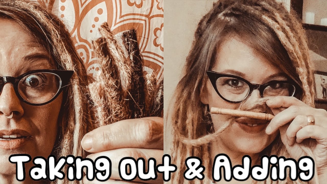 How to Add and Remove Dreadlock Extensions