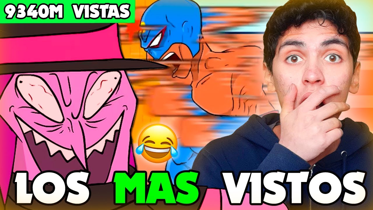 REACCIONANDO A LAS ANIMACIONES MAS VISTAS DE BRAWL STARS | SHOWDOWN OF CHAOS