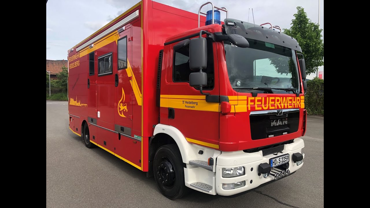Indienststellung GW-Hygiene - Berufsfeuerwehr Heidelberg