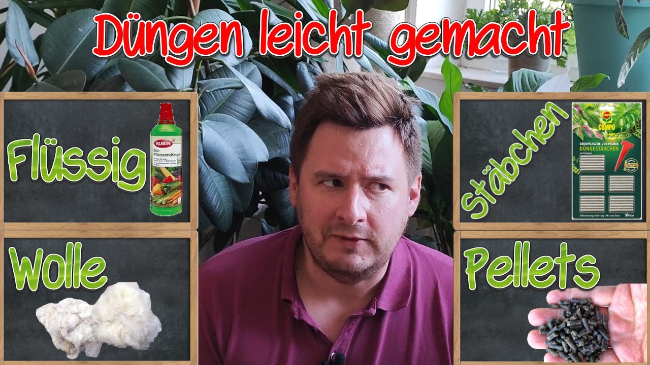 Tipps zum D&uuml;ngen, im Haus, Garten und Balkon. Gem&uuml;se und Zierpflanzen