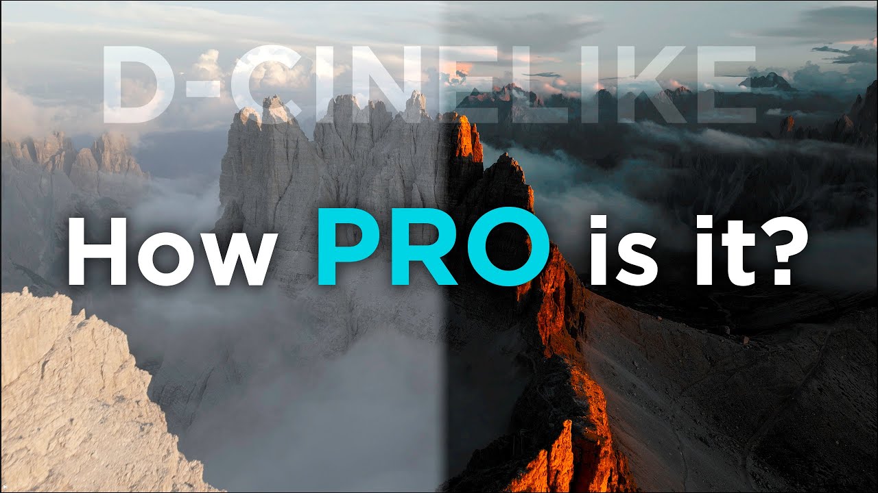 Color Grading D-Cinelike - DJI Mini 3 Pro