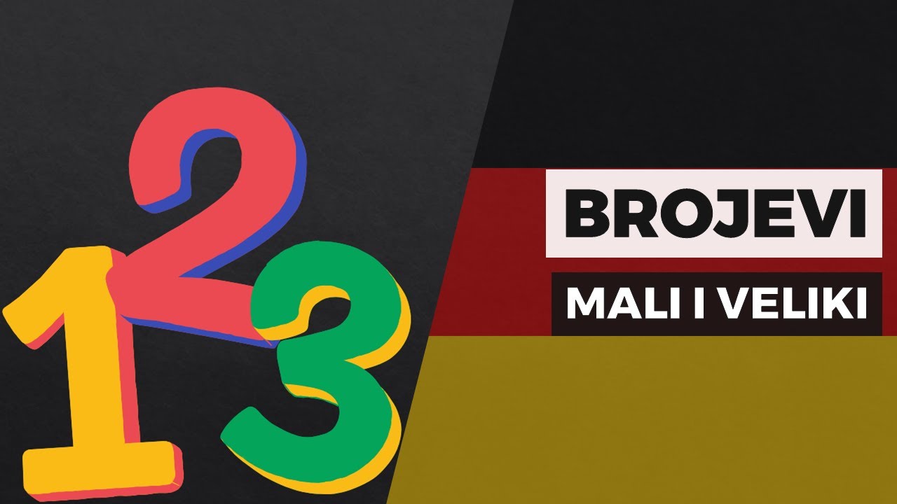 Brojevi na njemačkom jeziku | Praktični njemački
