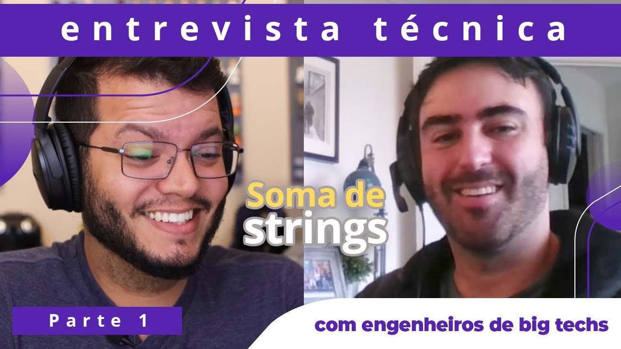 Pergunta de entrevista - soma de strings - parte 1 de 4