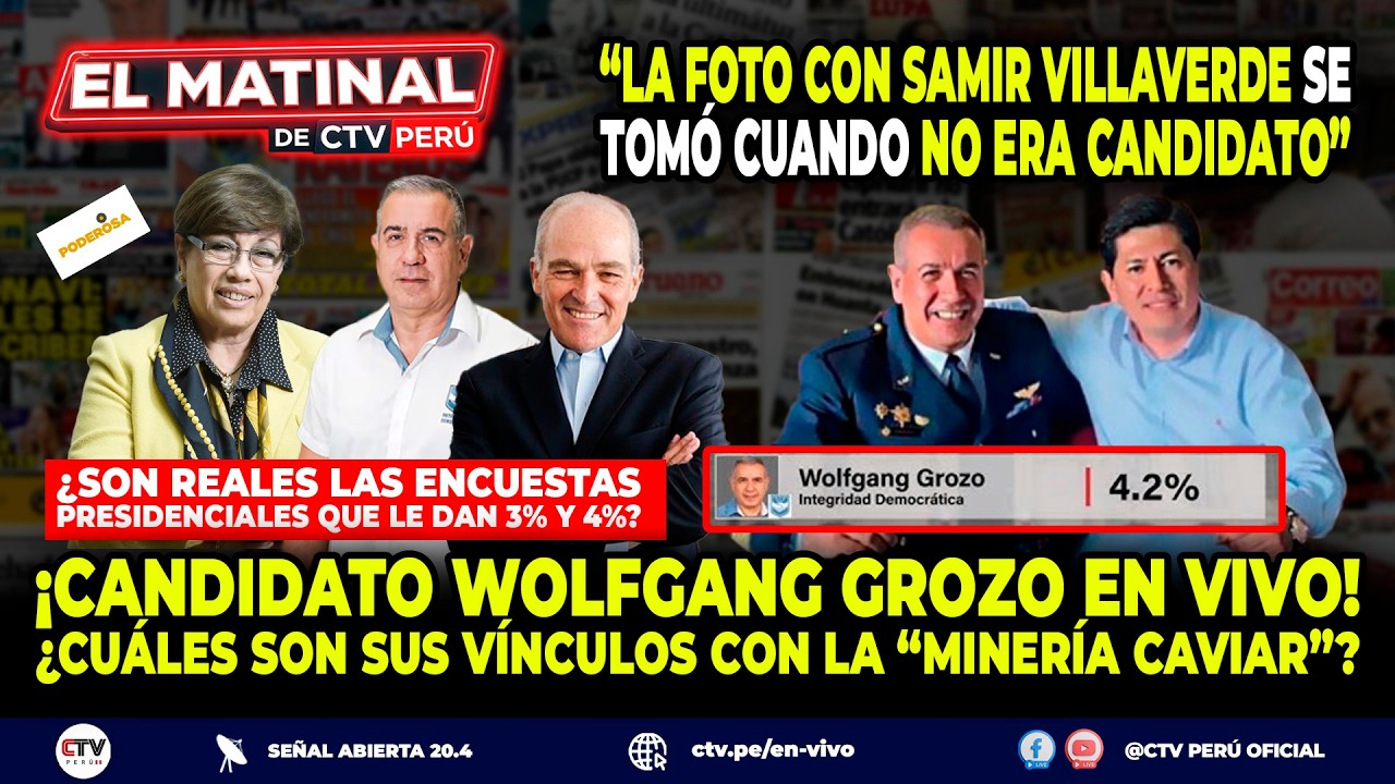“El Matinal de CTV Perú” En vivo 09/03