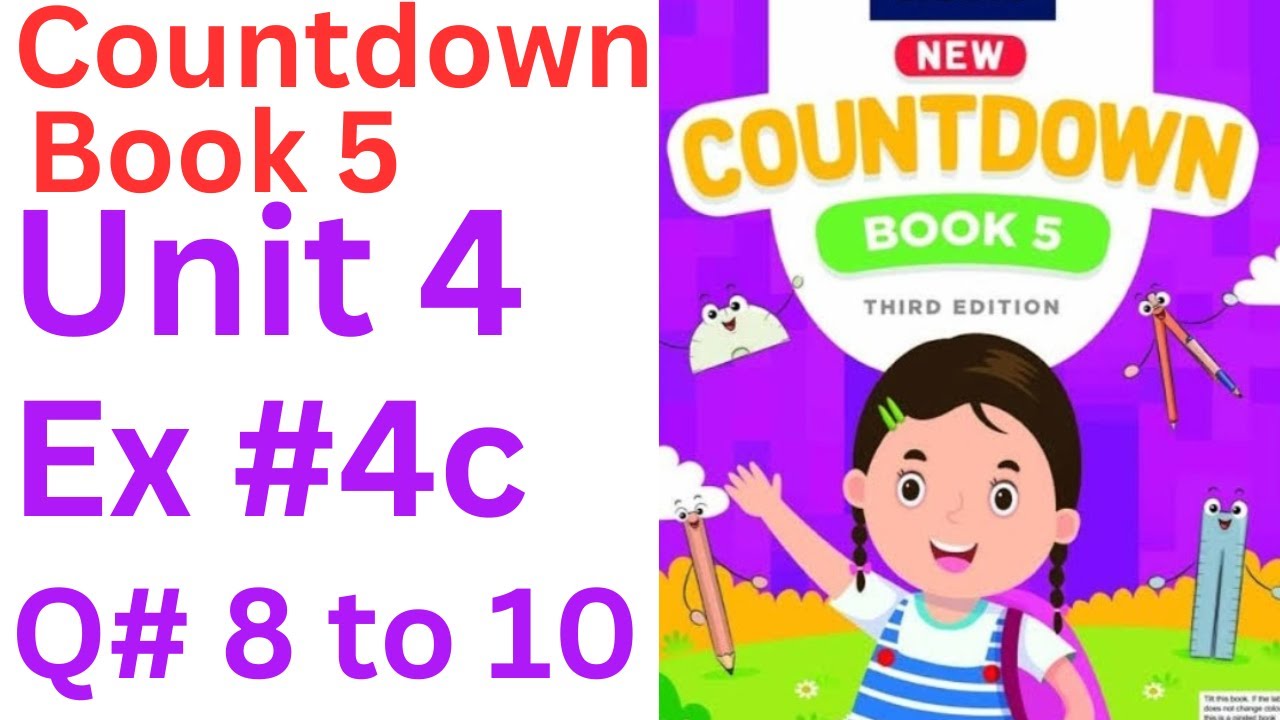 oxford countdown book class 5 Unit 4 Ex 4c| class 5 Unit 4 Ex 4c Q# 8 to 10 💯 solution @ytacademy198
