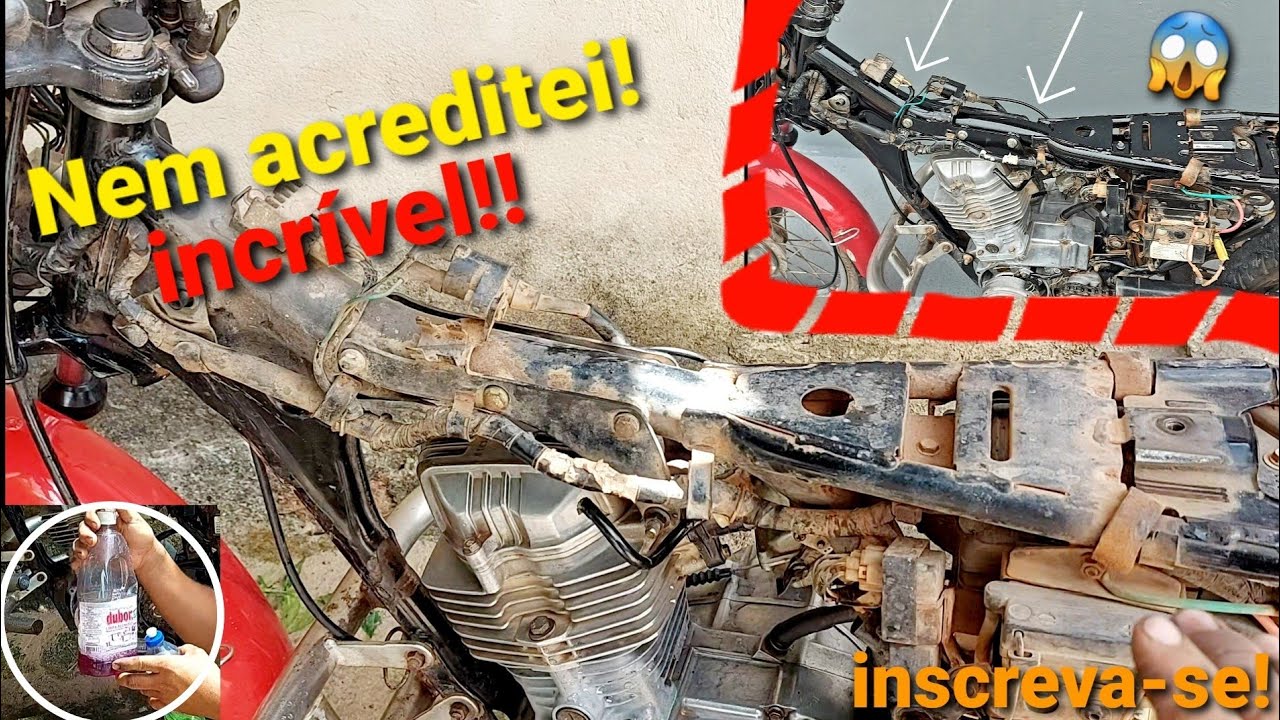 Lavei o chassi da moto com esse produto e o resultado foi incrivel muito limpo e novo.
