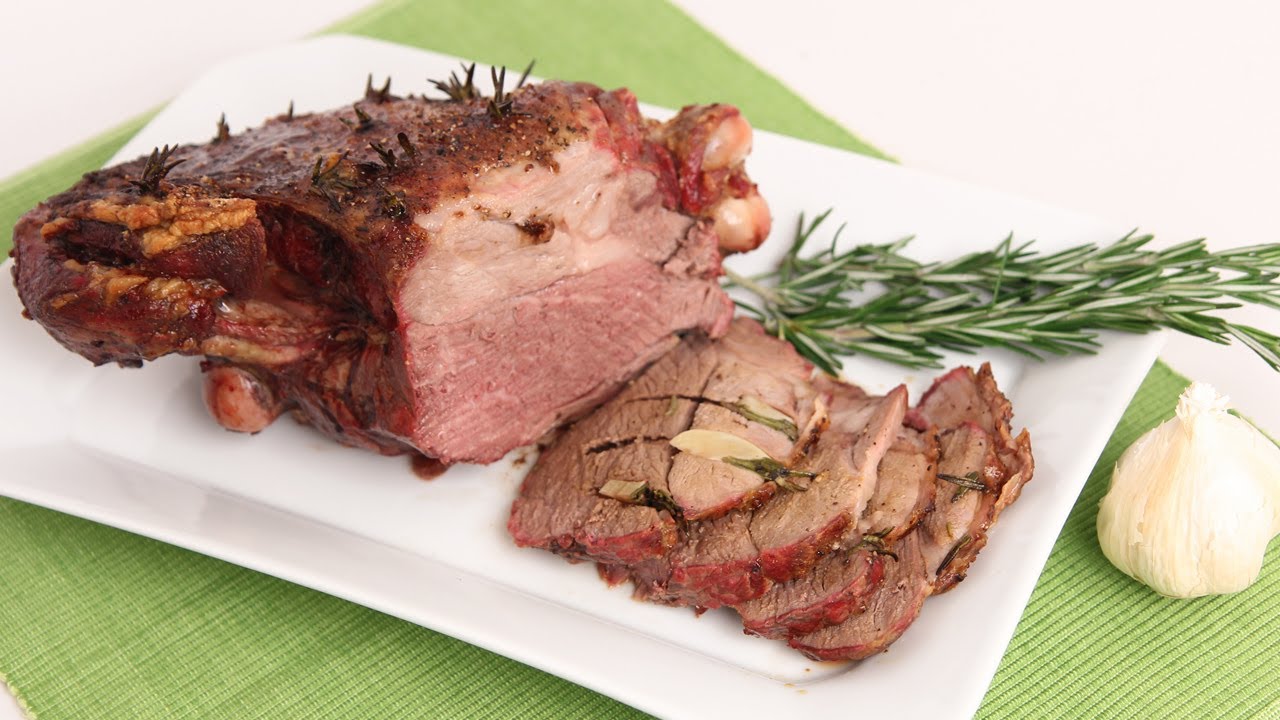 Roasted Leg of Lamb Recipe - Laura Vitale - Laura in the Kitchen Episode 748