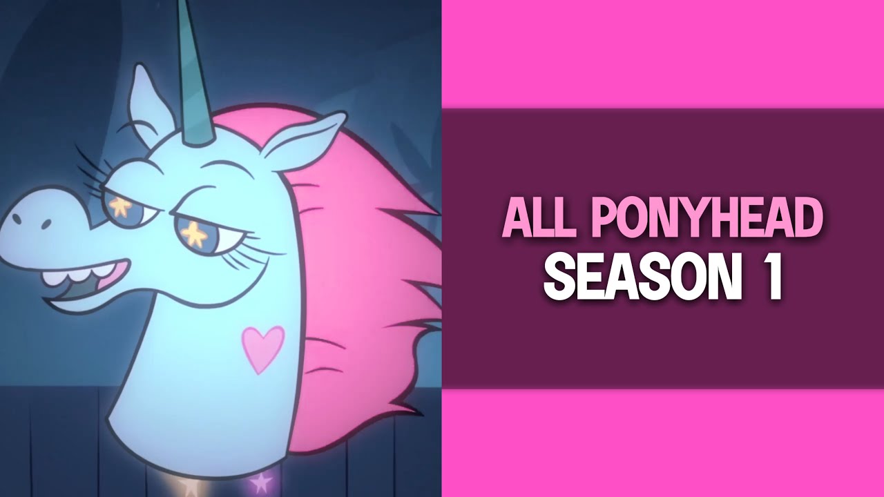 all ponyhead scenes | season 1