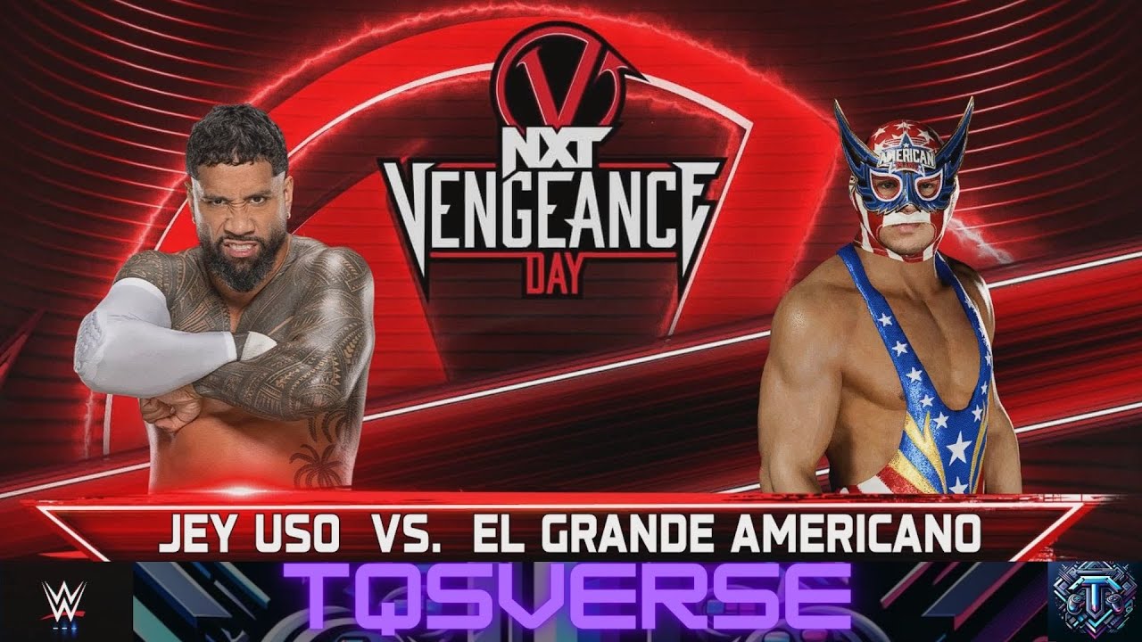 JEY USO VS EL GRANDE AMERICANO. WWE 2K25. TQS