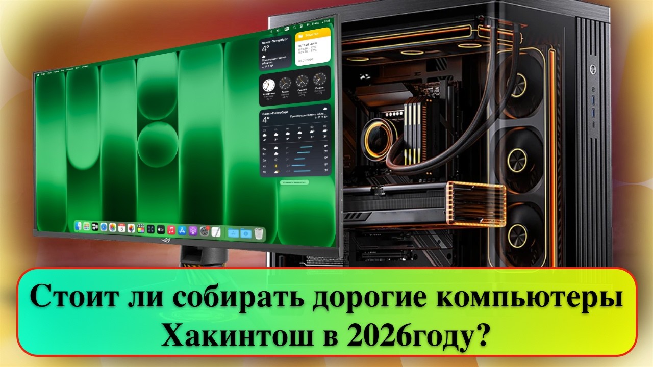 Стоит ли собирать дорогие компьютеры Хакинтош в 2026году?