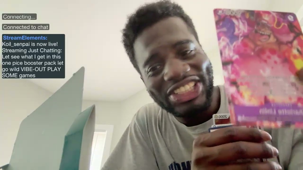 Let see what I get in this one piece booster pack let go wild VIBE-OUT PLAY SOME games