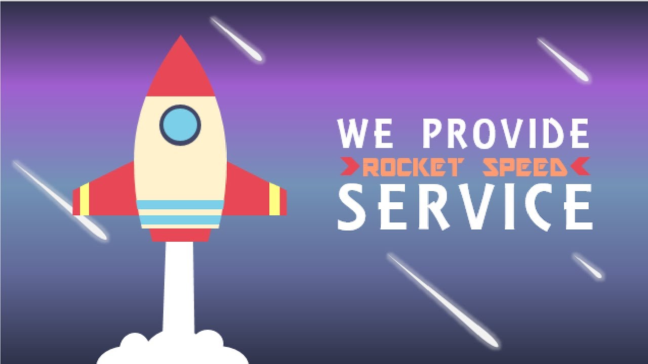 [Creative PPT/ Advanced] Flying Rocket Animation Tutorial on PowerPoint