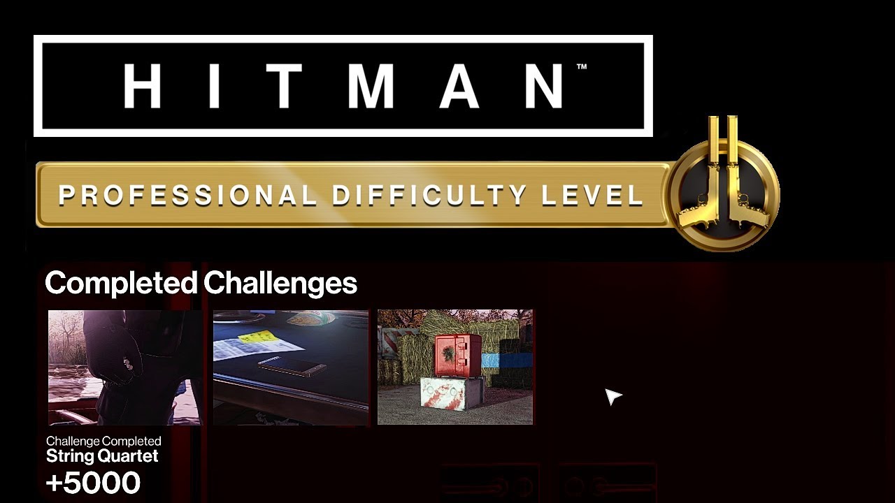 Испытания профессионального режима HITMAN — Колорадо — Струнный квартет, «Прыгающая Бетти», «Убив...