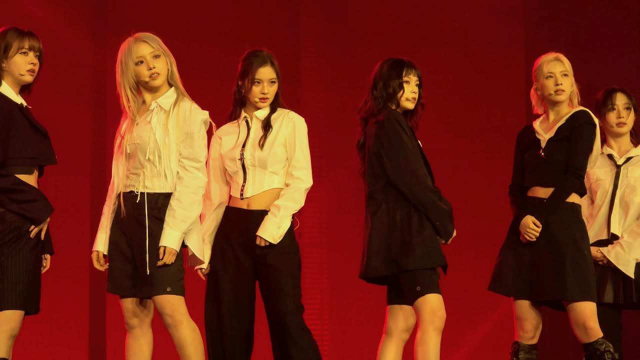241005 엔믹스 - HOT (SEVEVTEEN) | 2ND FAN CONCERT NMIXX CHANGE UP: MIXX LAB 팬콘서트 세븐틴(SVT) 커버 직캠 fancam