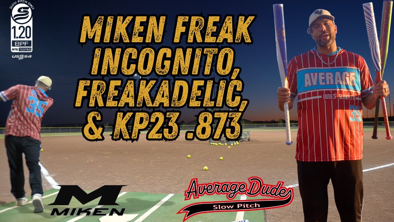 Обзор бит Miken Incognito, Freak-A-Delic и KP23 .873 | USSSA Slowpitch