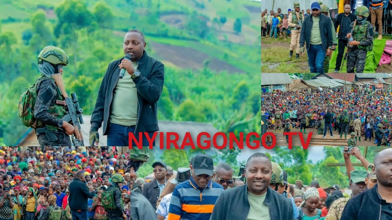AFC/M23 LE GOUVERNEUR BAHATI MUSANGA ERASTORENCONTRE LA POPULATION DE A KATSIRUET MWESO