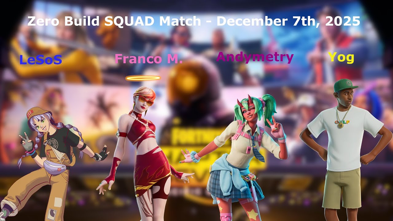 LeSoS ftw! - ZB SQUAD match ft Andymetry, LeSoS & Yog - December 7th, 2025