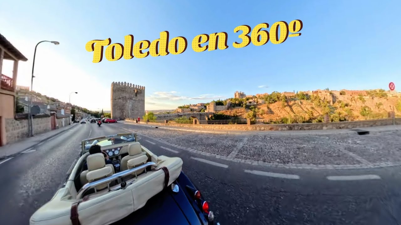👉 Toledo en 360º al atardecer