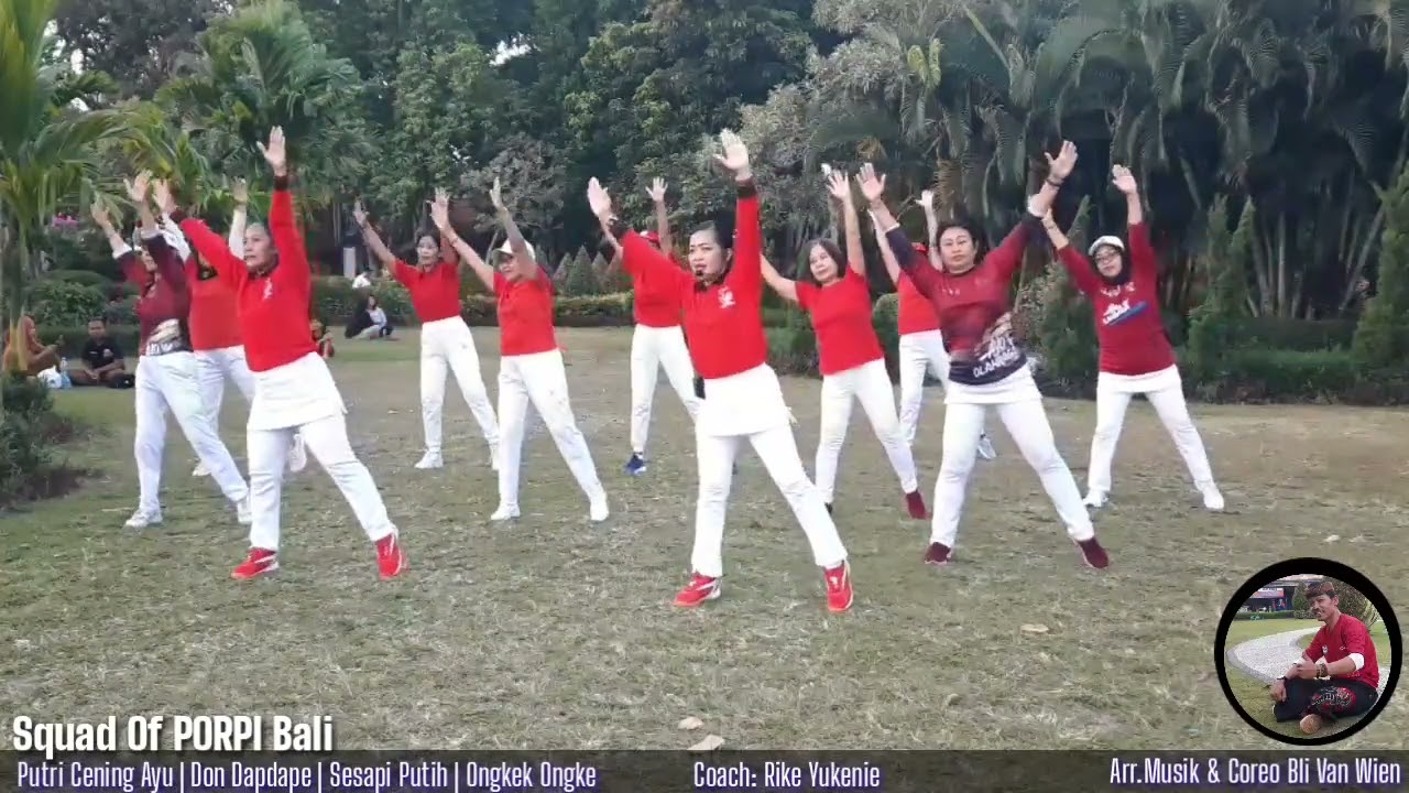 Putri Cening Ayu | Don Dapdape | Sesapi Putih | Ongkek Ongke | Bli Van Wien PORPI Bali
