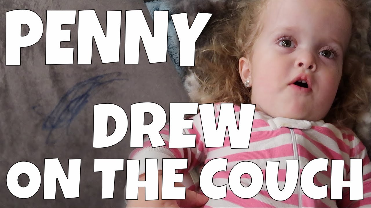 PENNY DREW ON THE COUCH! VLOG 139