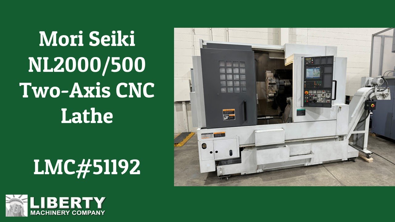 Токарный станок с ЧПУ Mori Seiki NL2000/500 с двумя осями - Liberty #51192