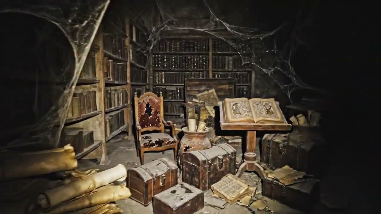 Uncovering Hidden Treasures in an Ancient Old Library