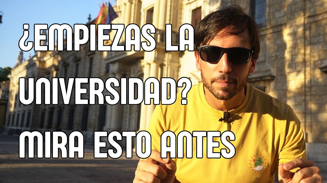 Mira esto si vas a empezar la Universidad este año
