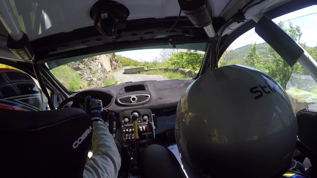 Rallye de Lozère 2017 ES02 Le Pompidou NICOLAS-NICOLAS Clio R3