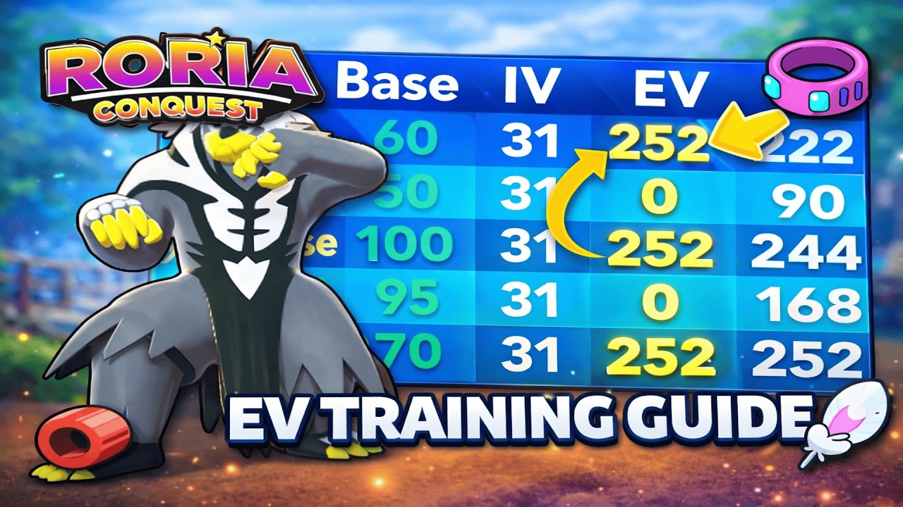 Ultimate EV Training Guide (Fast & Easy) | Pokemon Brick Bronze Roria Conquest