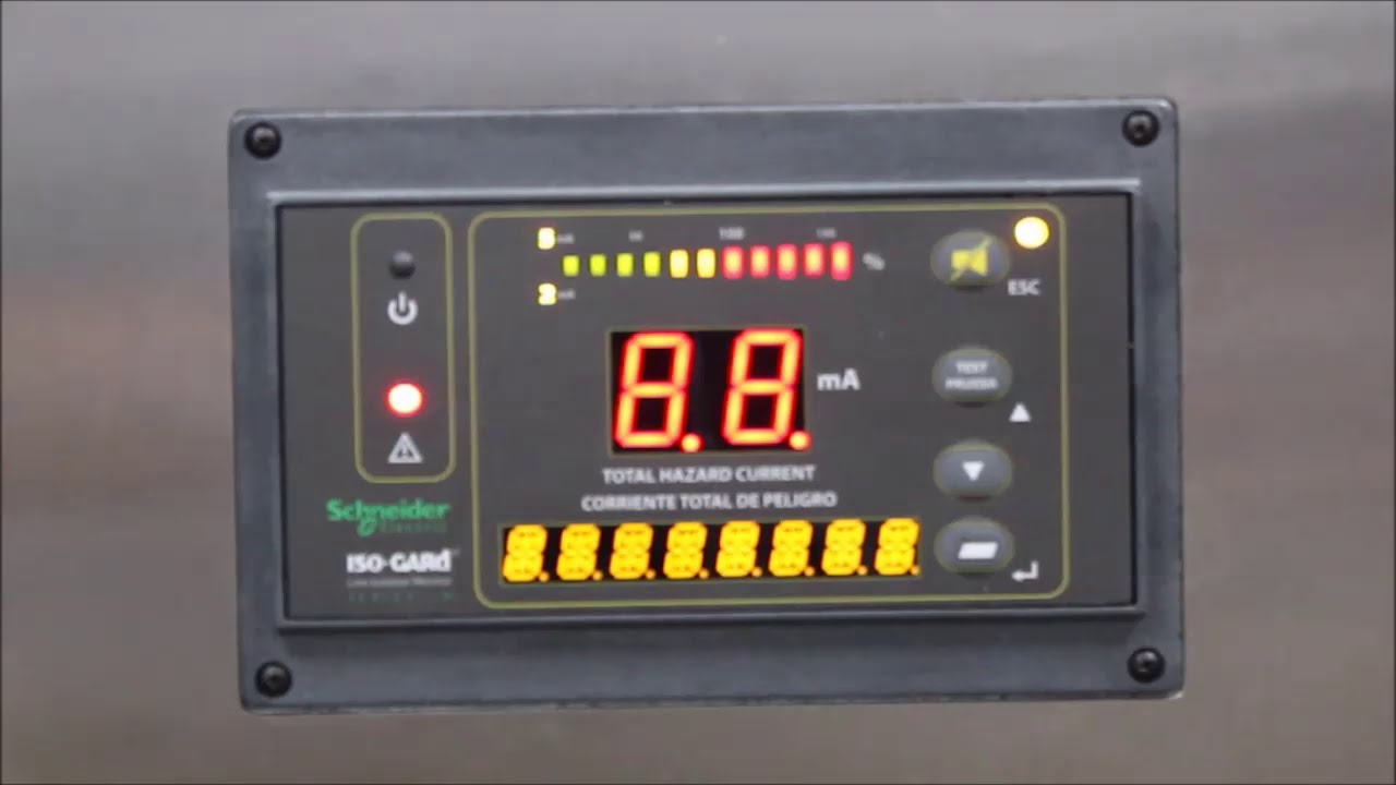 Clearing 8.8 Error Code on Series 6 IG6 Line Isolation Monitor (LIM) | Schneider Electric Support