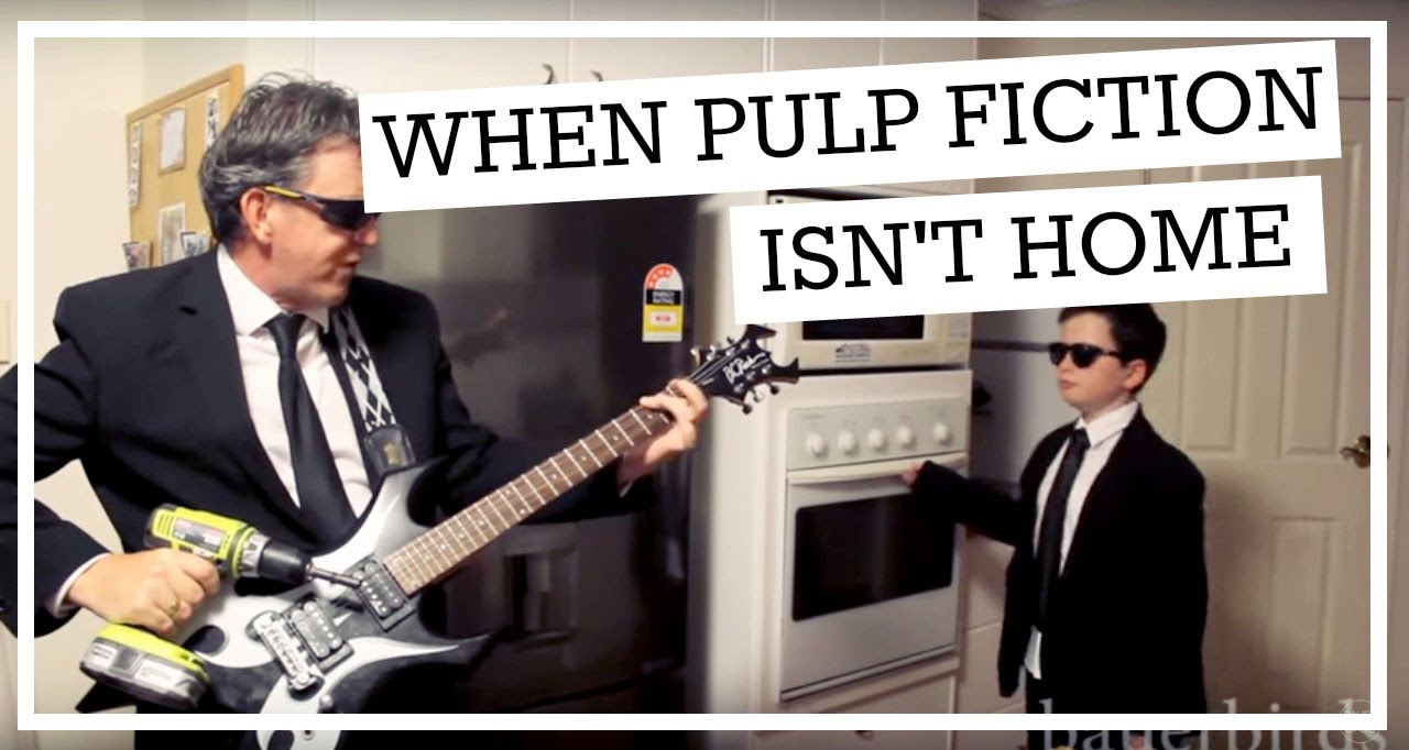 When Pulp Fiction Isn't Home / When Mom Isn't Home (Oven Kid)