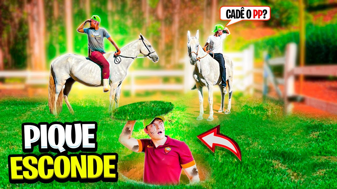 ESCONDE ESCONDE a CAVALO