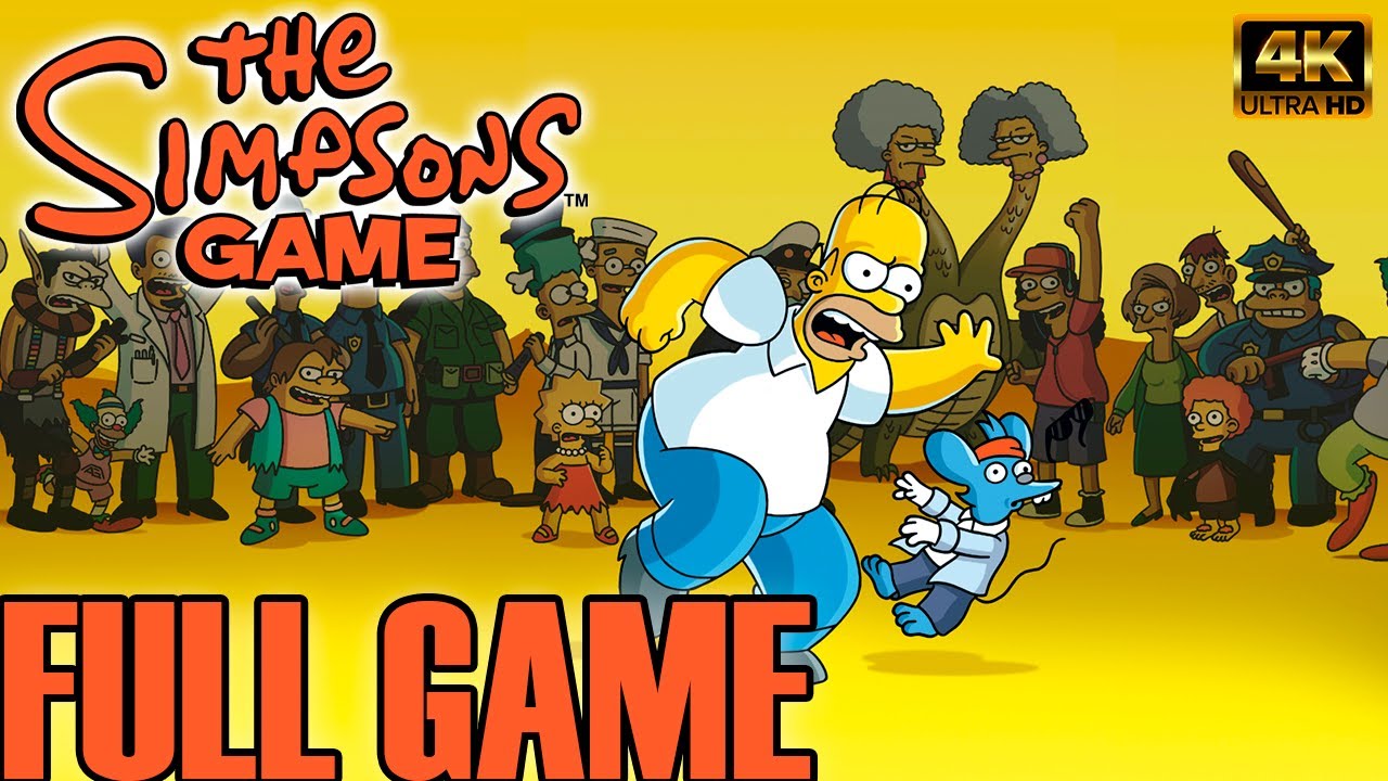 The Simpsons Game &ndash; FULL GAME &ndash; No Commentary - Longplay [PS3 &ndash; Playthrough]